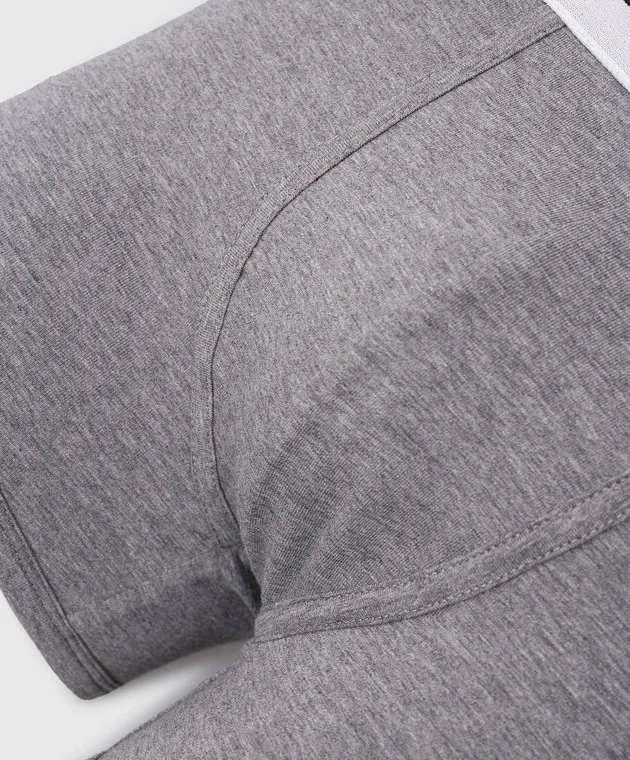 Dolce&Gabbana Gray logo boxer briefs