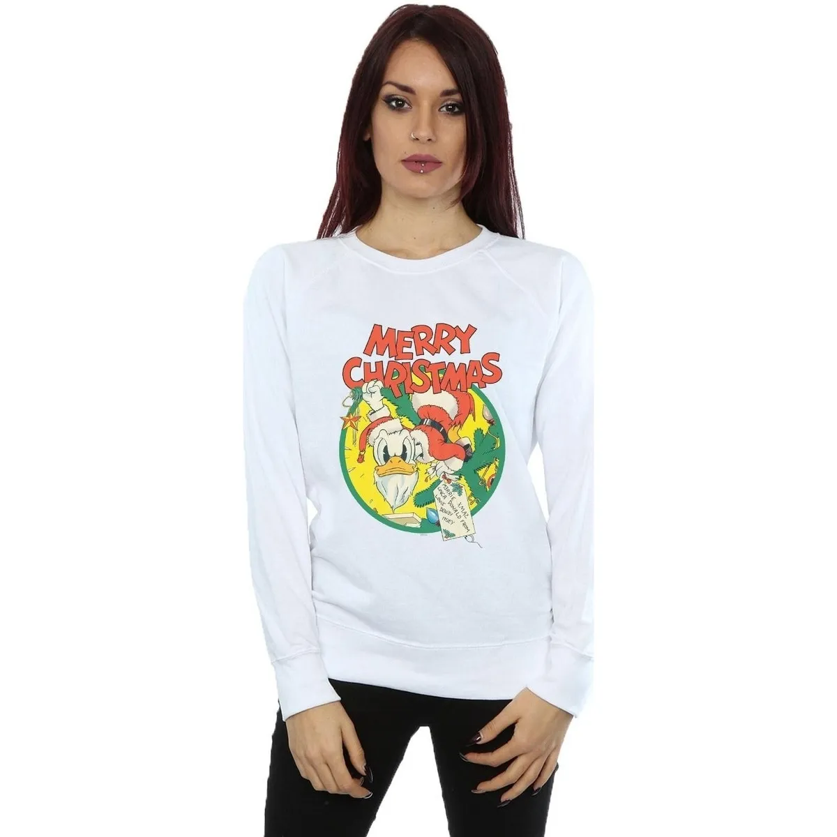 Donald Duck Merry Christmas