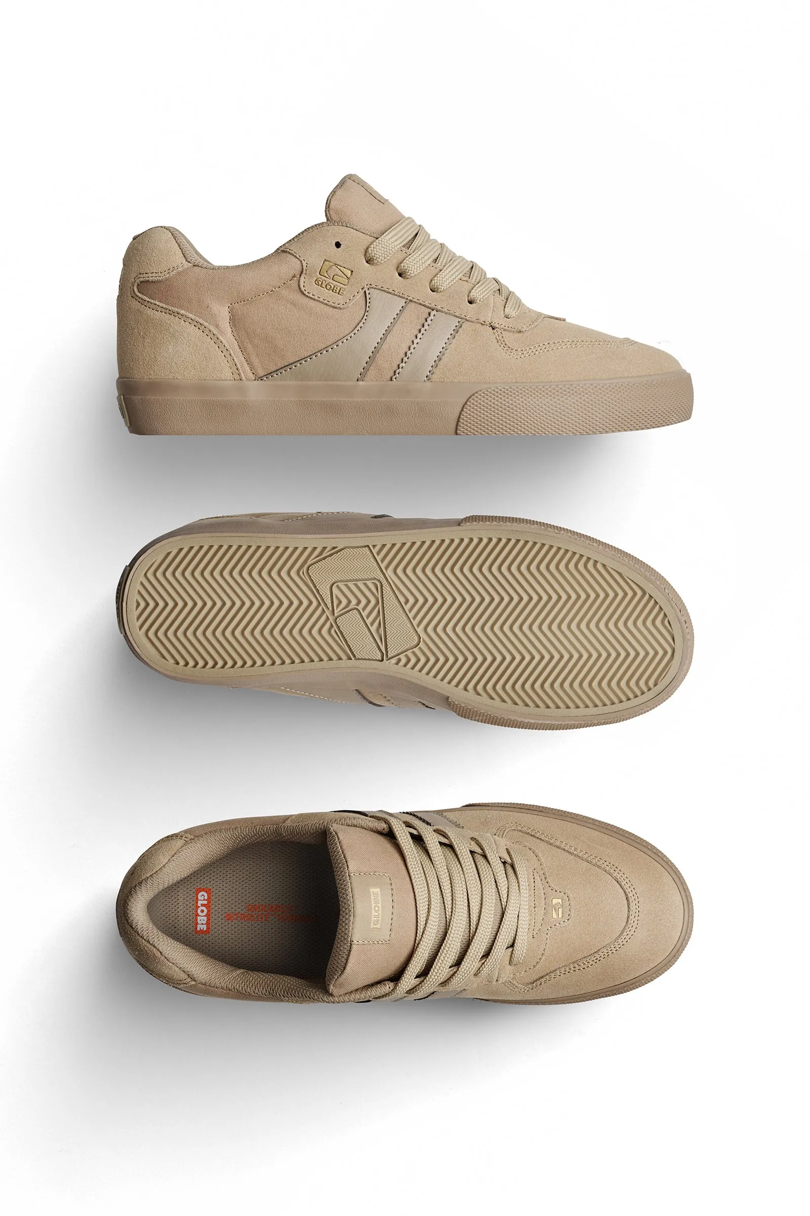 ENCORE 2  OCHRE/GOLD DIP  SKATE SHOES