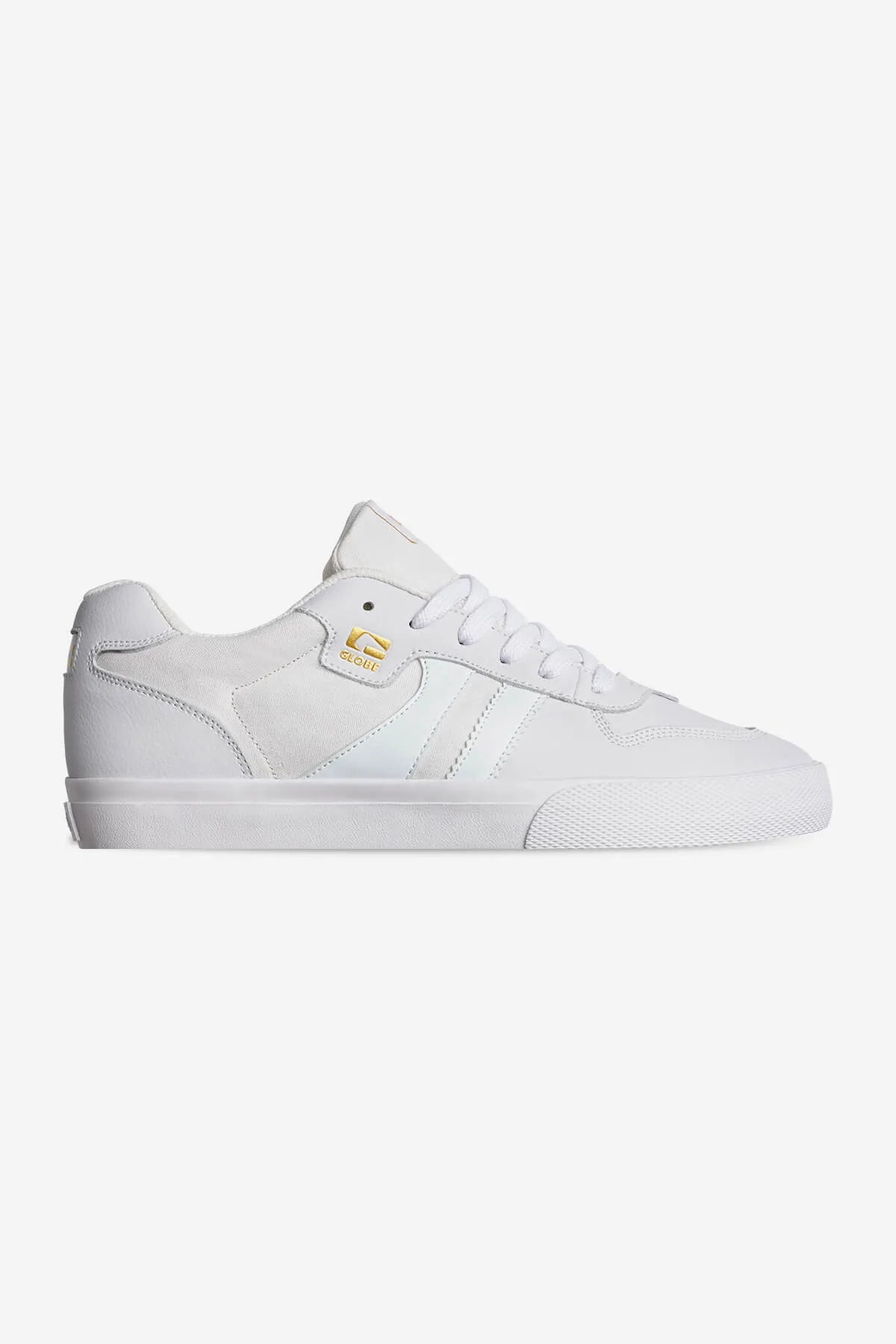 ENCORE 2  WHITE/GOLD DIP  SKATE SHOES