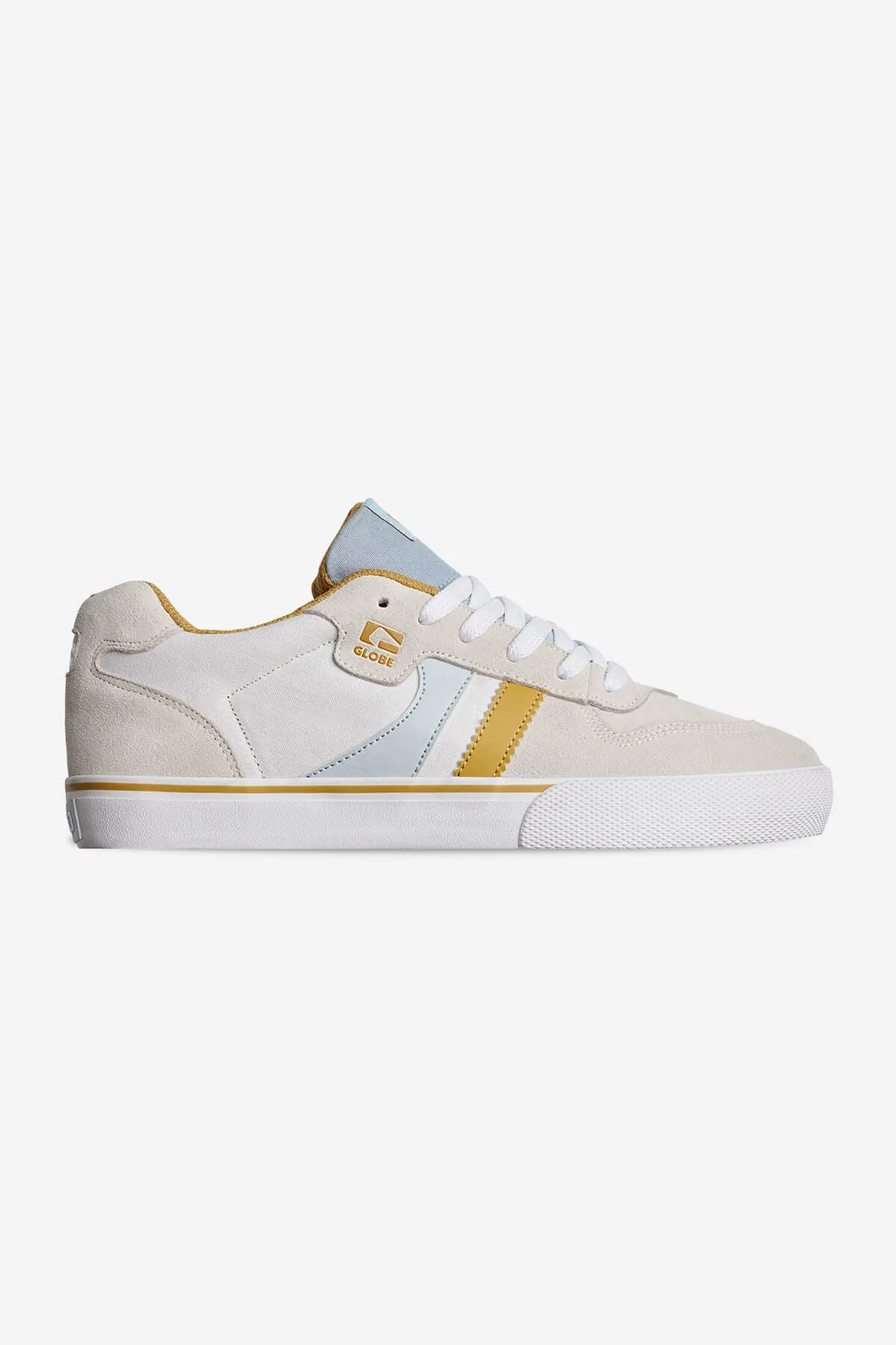 ENCORE 2  WHITE/MUSTARD/VAPOR  SKATE SHOES