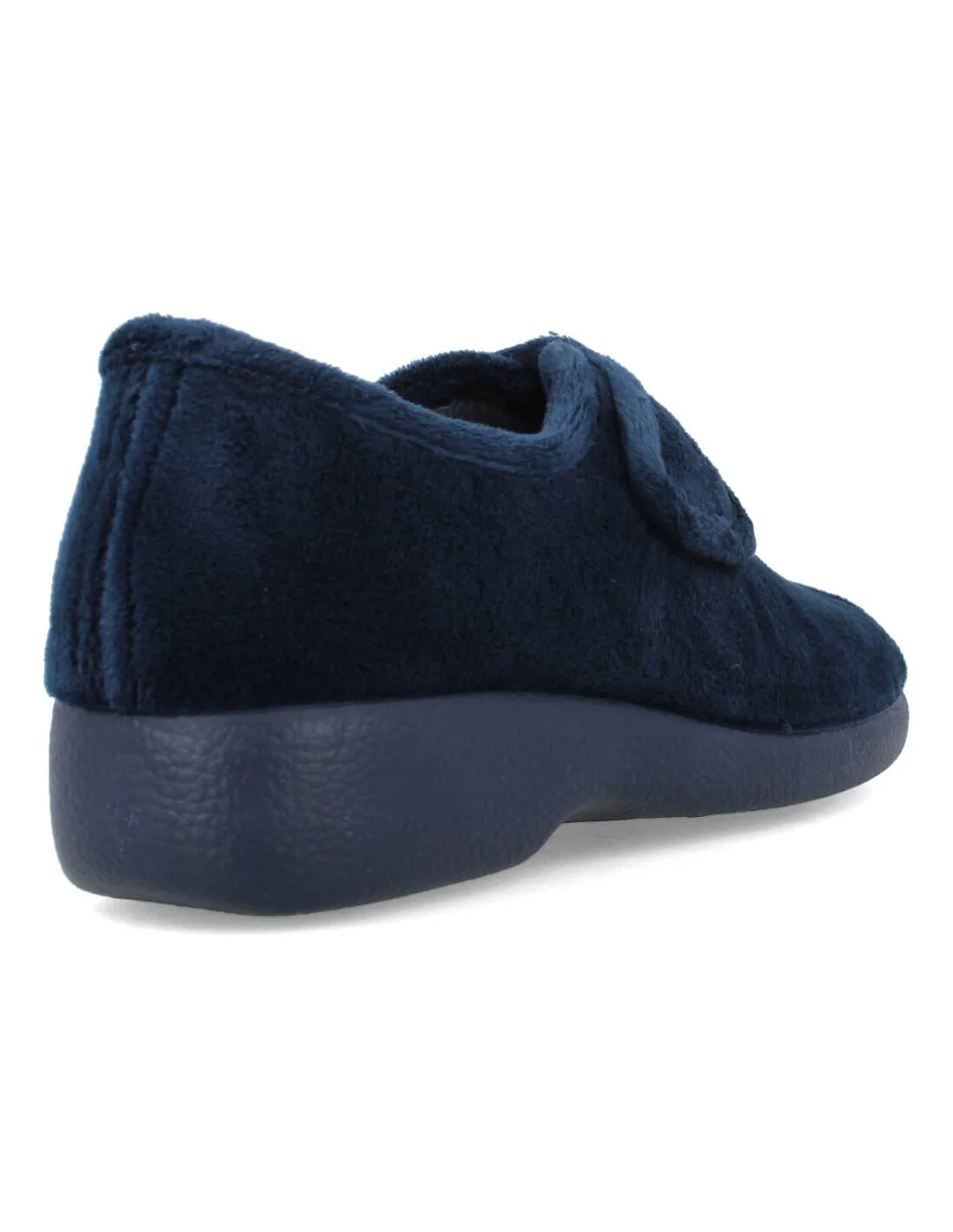 GARZóN  ZAPATILLAS CASA CERRADA VELCRO LOGO MARINO