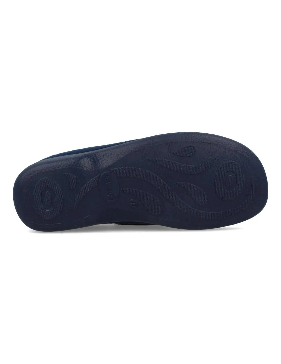 GARZóN  ZAPATILLAS CASA CERRADA VELCRO LOGO MARINO