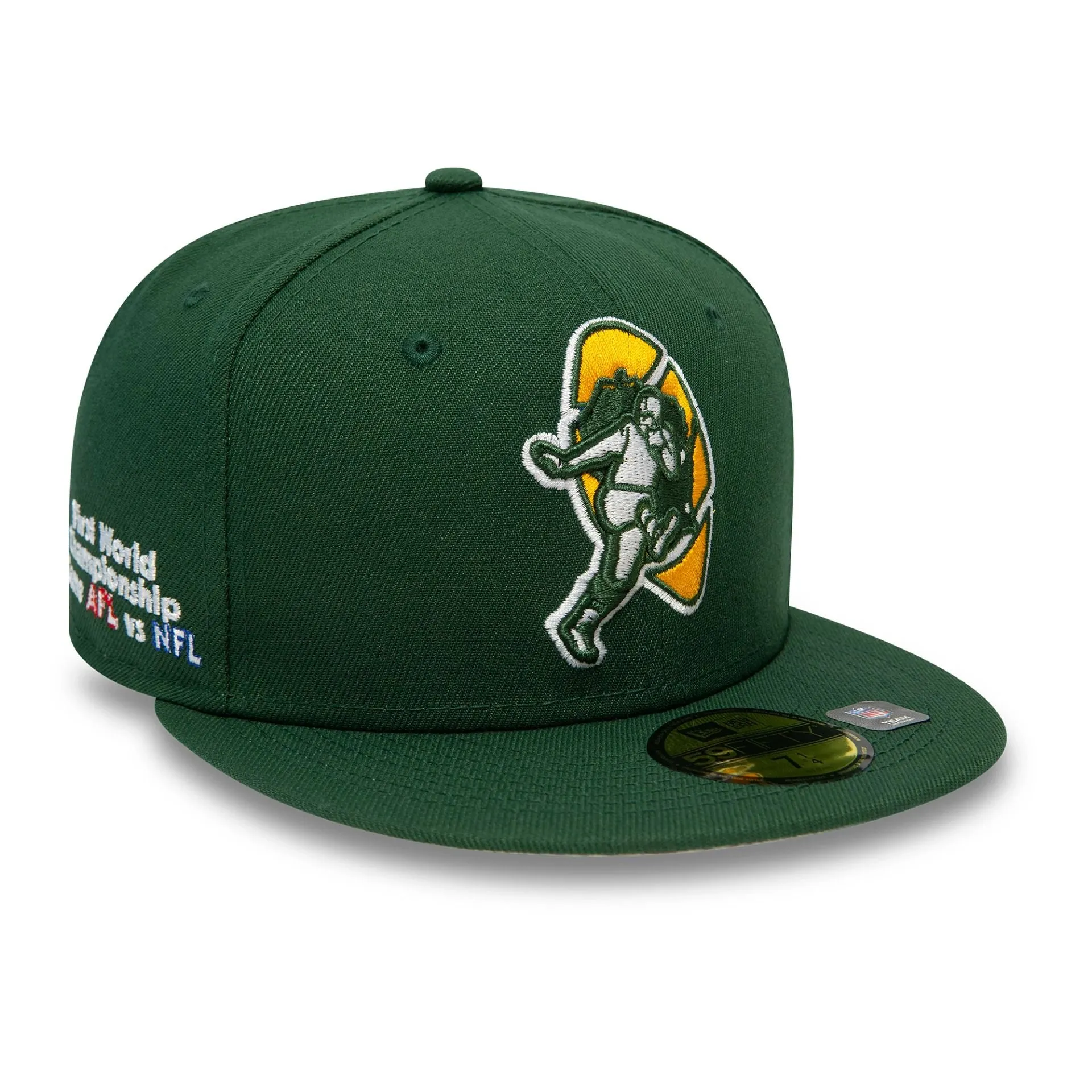 Gorra ajustada Green Bay Packers NFL Go You Packers Go Dark Green 59FIFTY