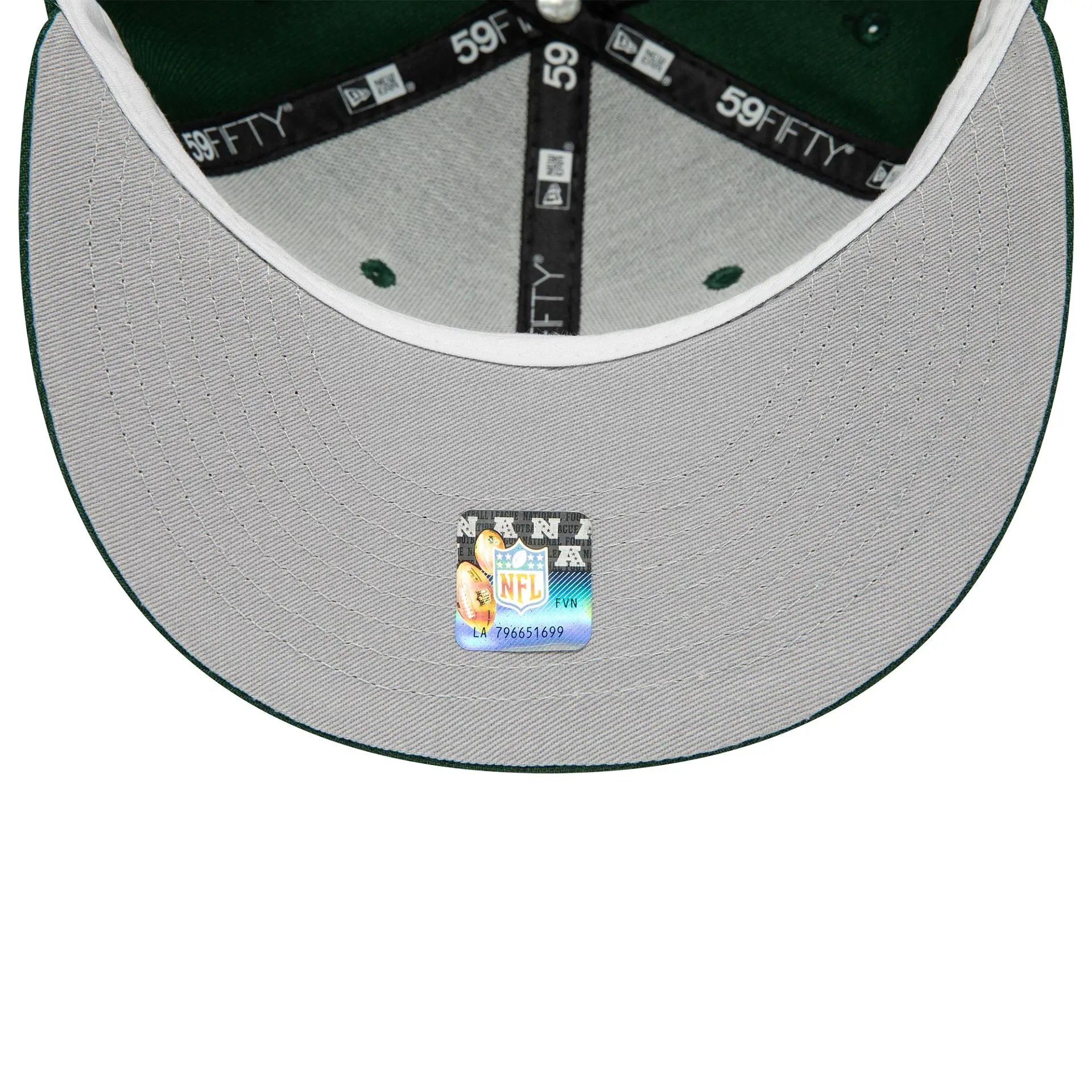 Gorra ajustada Green Bay Packers NFL Go You Packers Go Dark Green 59FIFTY