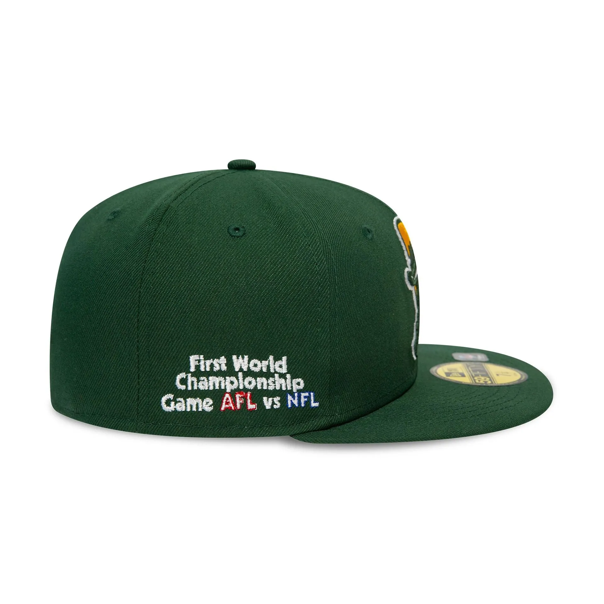 Gorra ajustada Green Bay Packers NFL Go You Packers Go Dark Green 59FIFTY