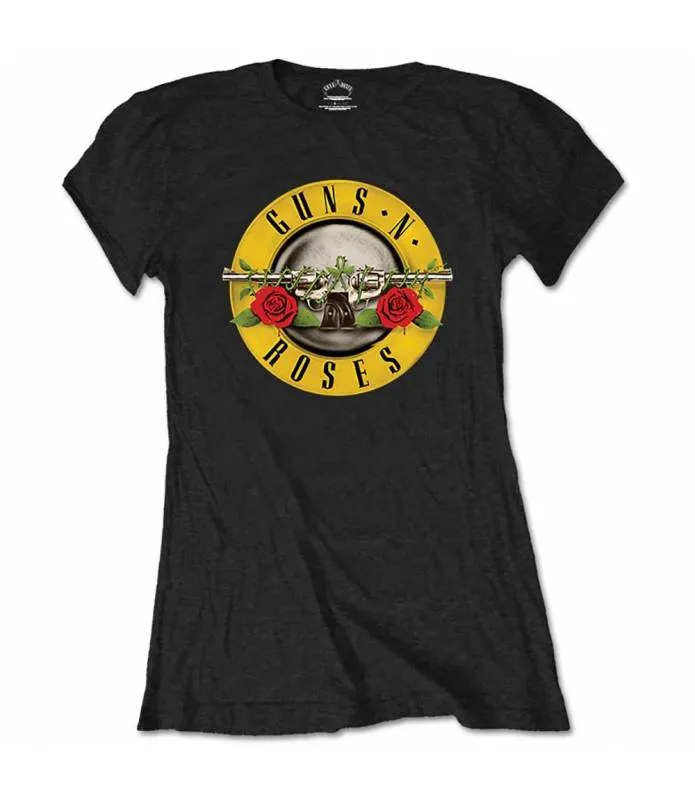 GUNS N' ROSES Classic Logo Camiseta Licencia oficial Chica RockOff GNRTSP04LB
