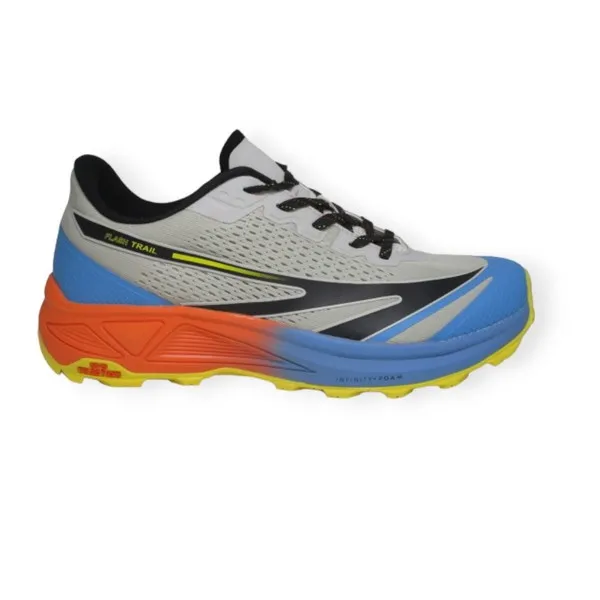 HITEC FLASH TRAIL GREY BLUE ORANGE