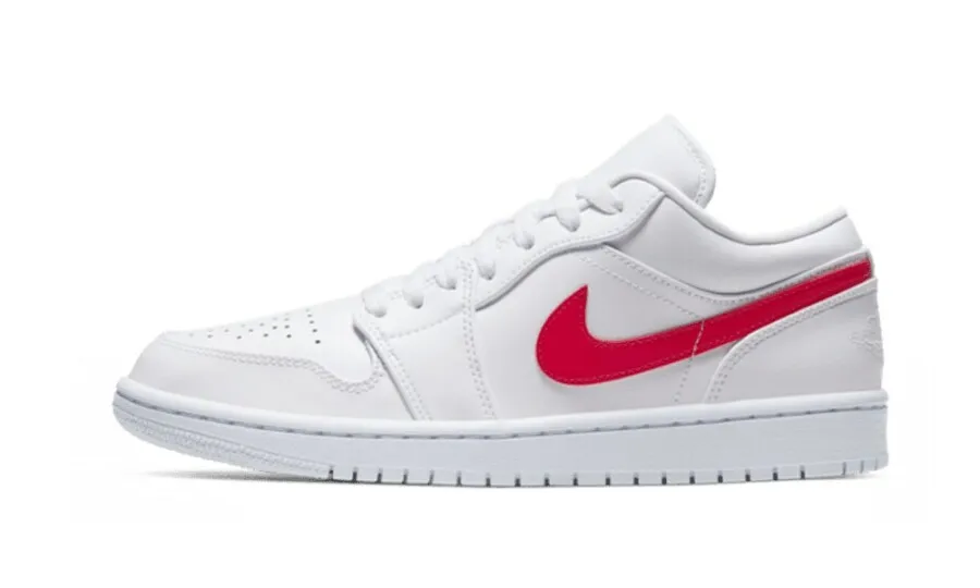 Jordan 1 Low White University Red (W)
