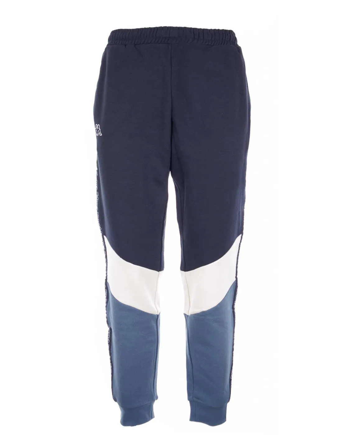 KAPPA  PANTALóN AZUL Y BLANCO ROTO LOGO IDOLE HOMBRE