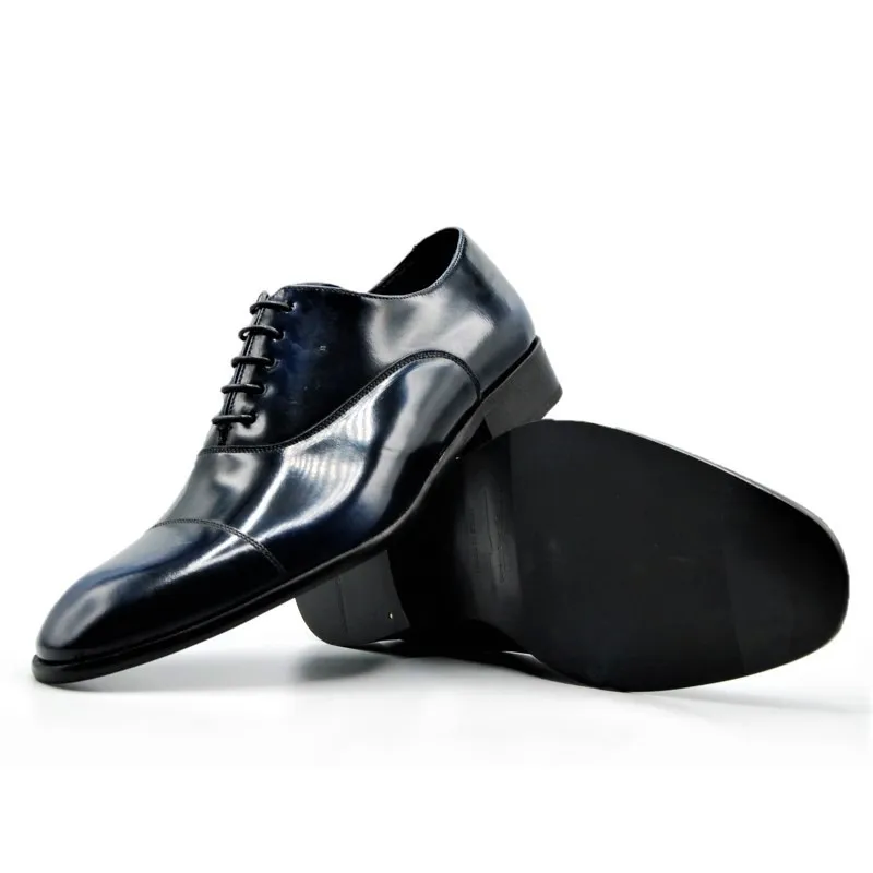 KEEP HONEST 0124 By Angel Infantes Azul Antic cordones vestir hombre