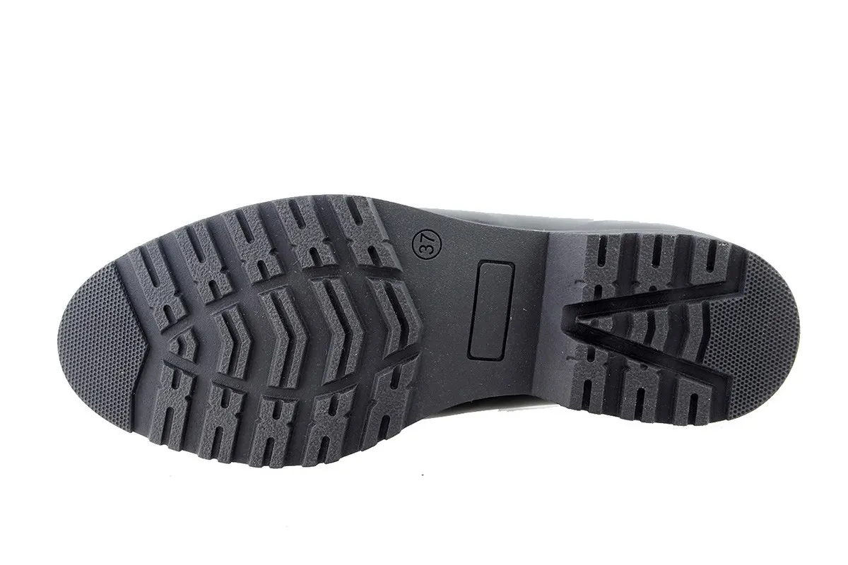 LACEUP SHOE BLACK ANTIC