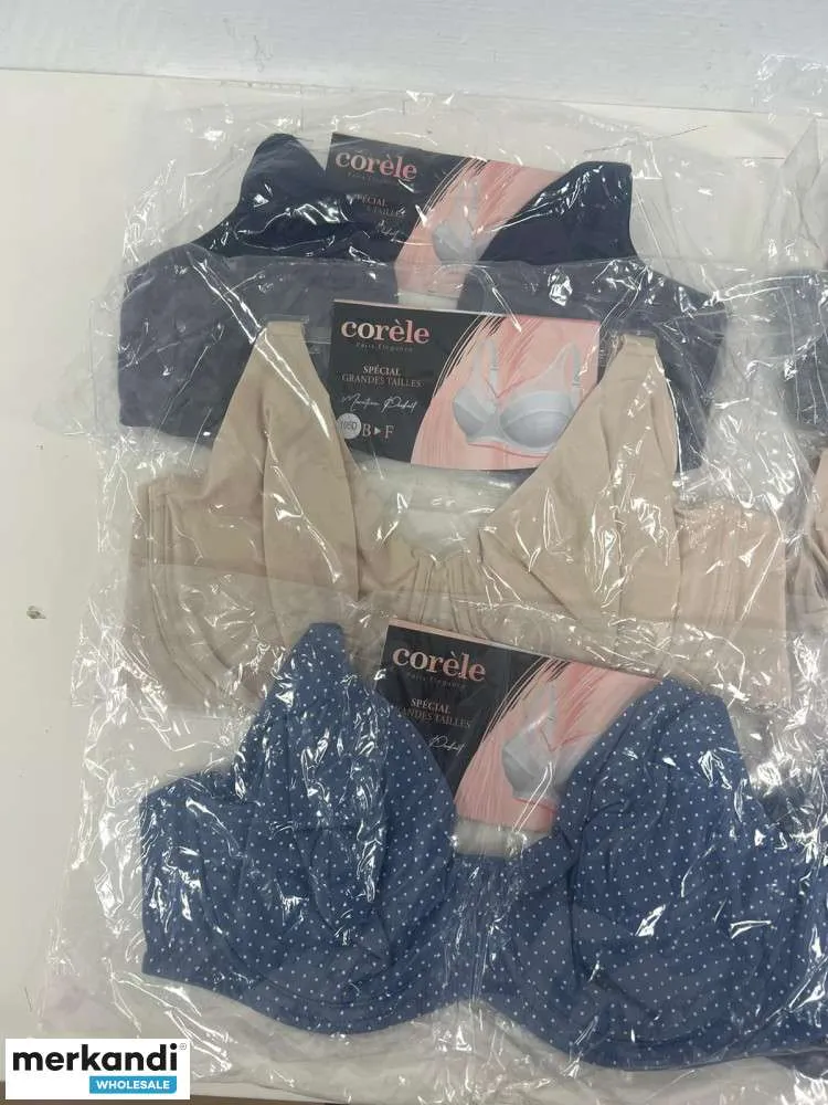 Liquidación de lencería Corèle, especial tallas grandes
