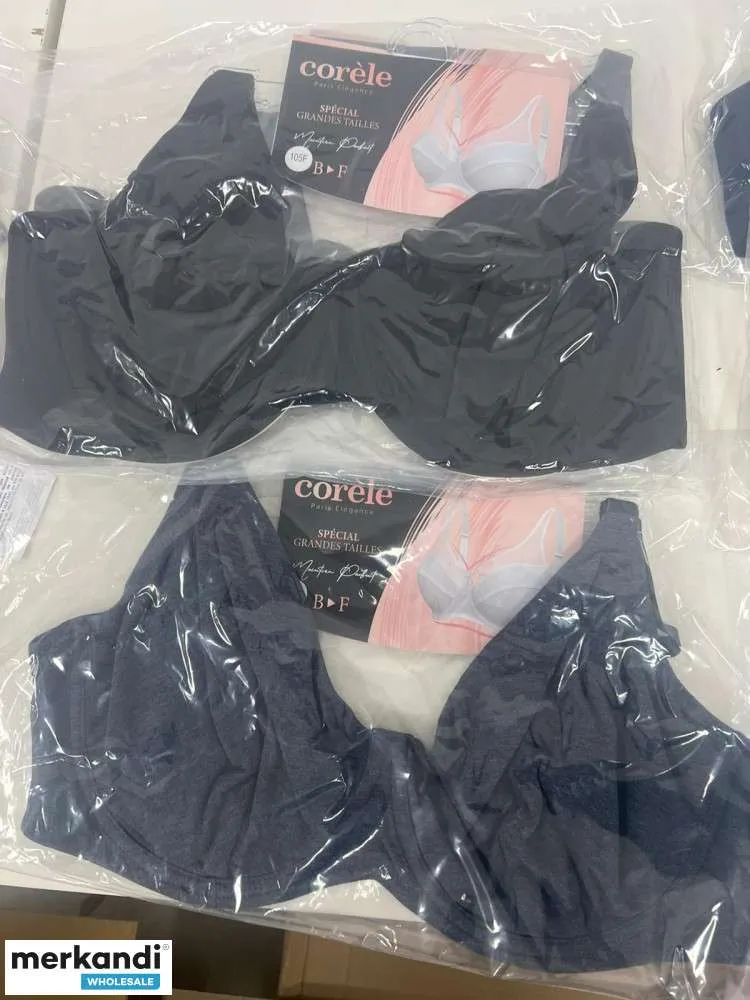 Liquidación de lencería Corèle, especial tallas grandes