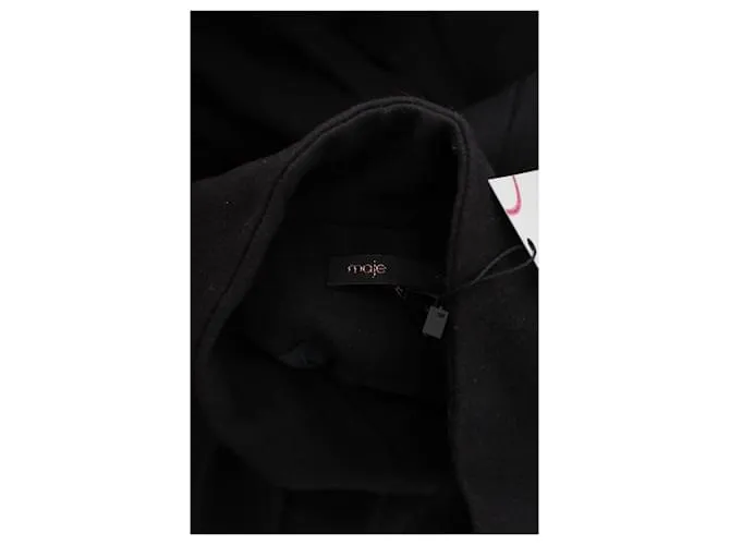 Maje Chaqueta Negra Negro 