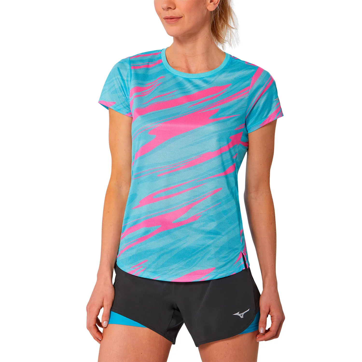 Mizuno Dryaeroflow Graphic Logo Camiseta