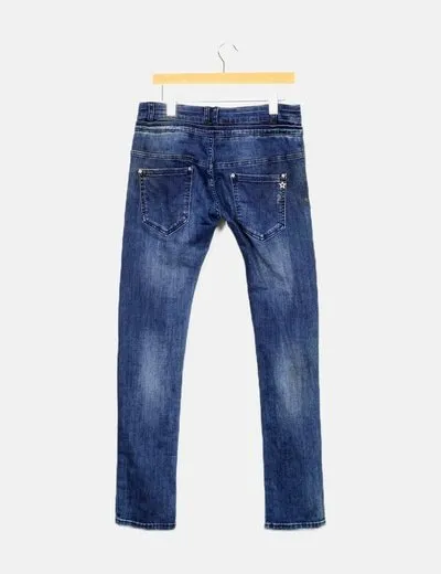 Mozzaar Pantalín denim baggy
