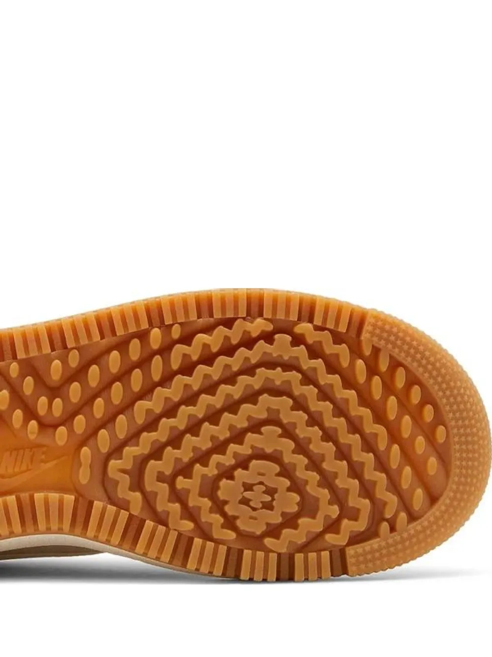 N372O Air Force 1 Luxe 'Pecan' Pearl White