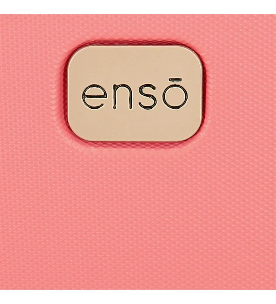 Neceser ABS Enso Annie Adaptable coral