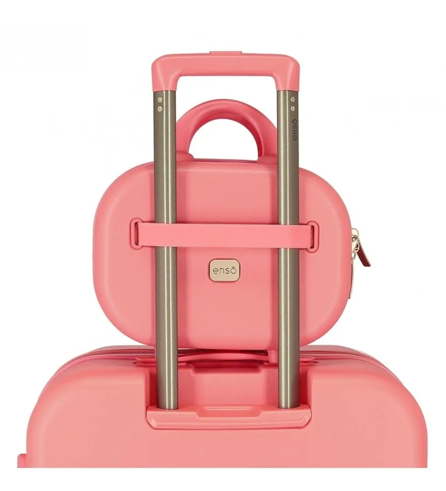 Neceser ABS Enso Annie Adaptable coral