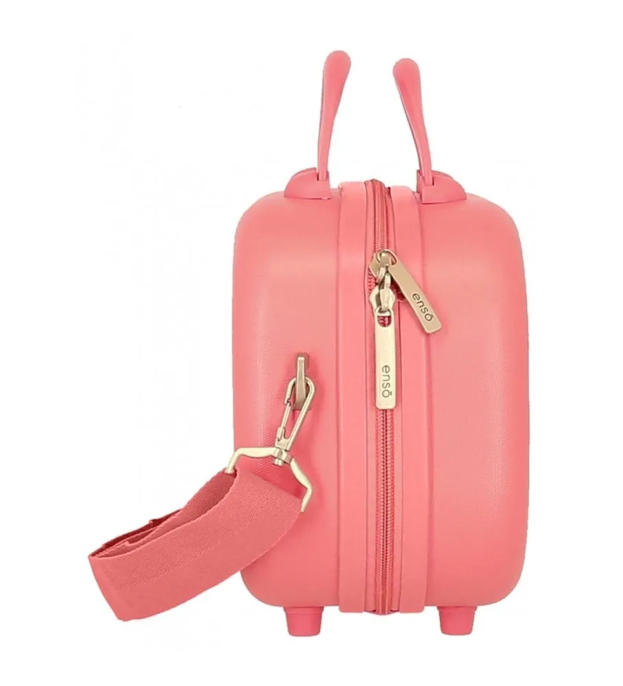 Neceser ABS Enso Annie Adaptable coral