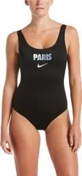 Nike Swim Bañador de una pieza para mujer Nike Swim City Series Paris, negro