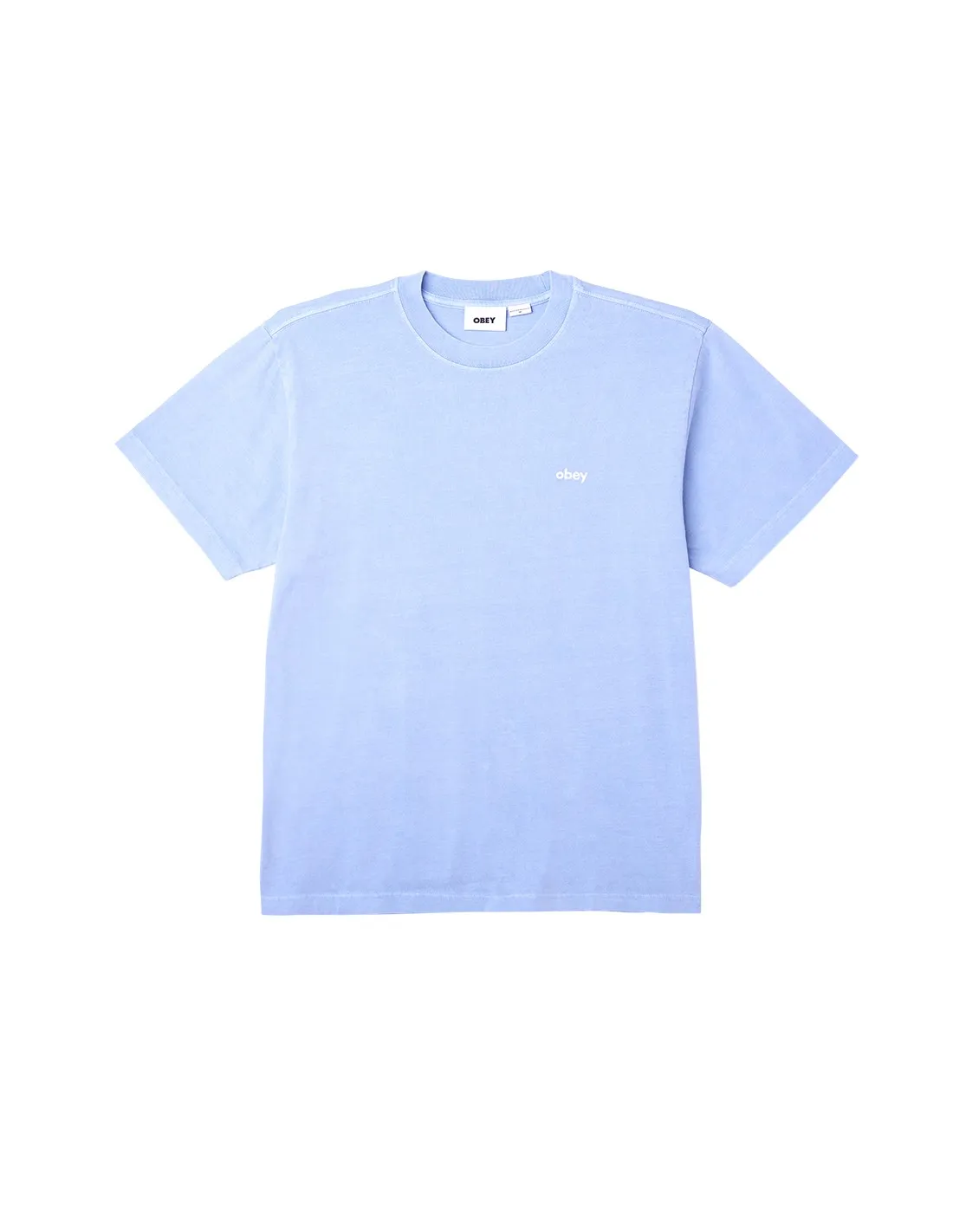 OBEY LOWERCASE PIGMENT TEE PIGMENT HYDRAGEA
