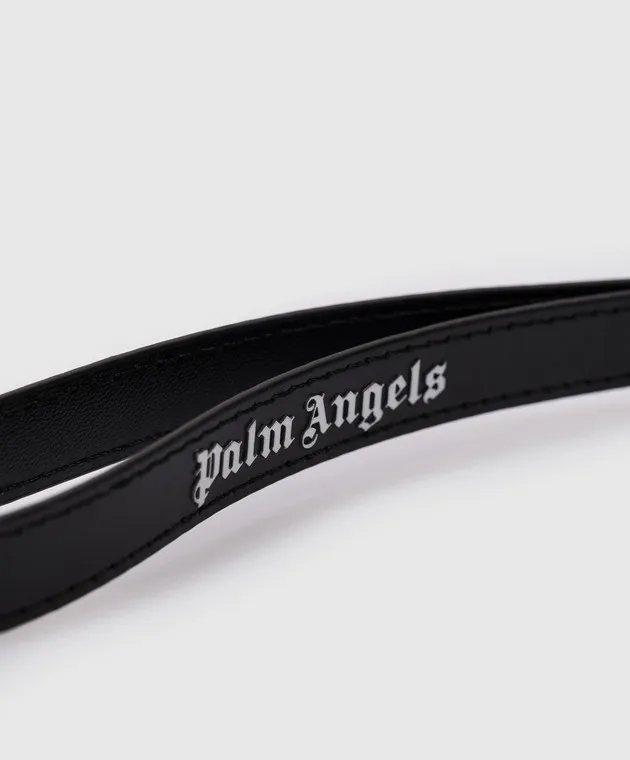 Palm Angels Black AirPods Pro case with logo