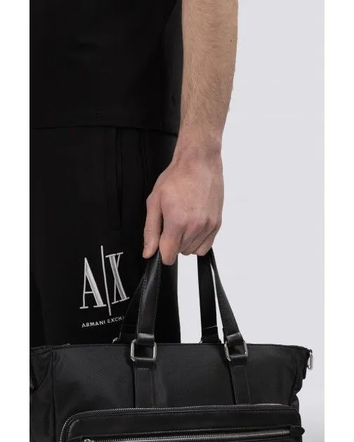 Pantalones deportivos Armani Exchange 8NZPPA ZJ1ZZ Negro