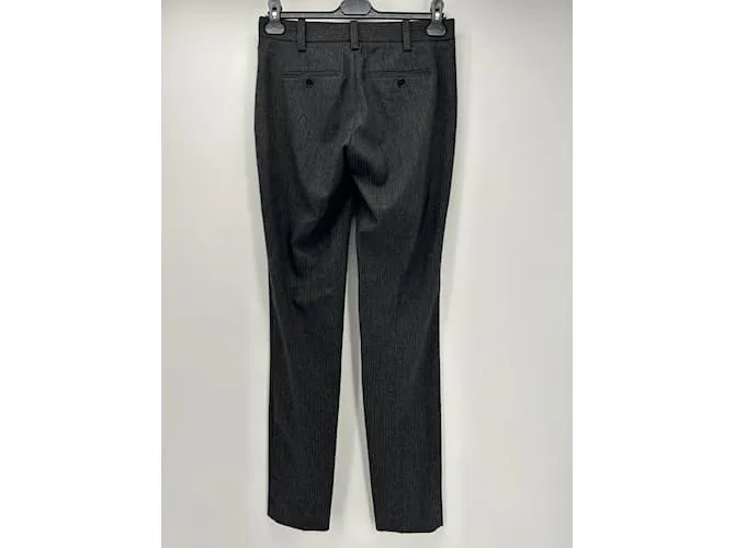 Pantalón ZADIG & VOLTAIRE T.fr 36 poliéster Gris 