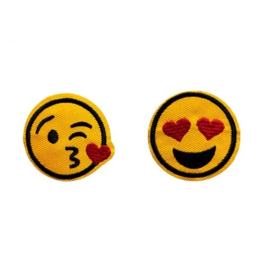 Parches termoadhesivos infantiles emojis
