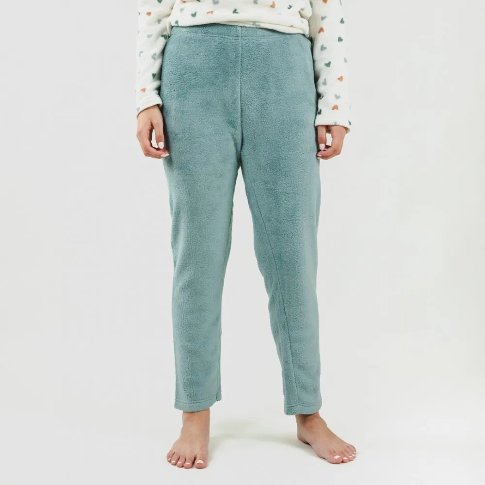 Pijama coral Julie verde tiffany