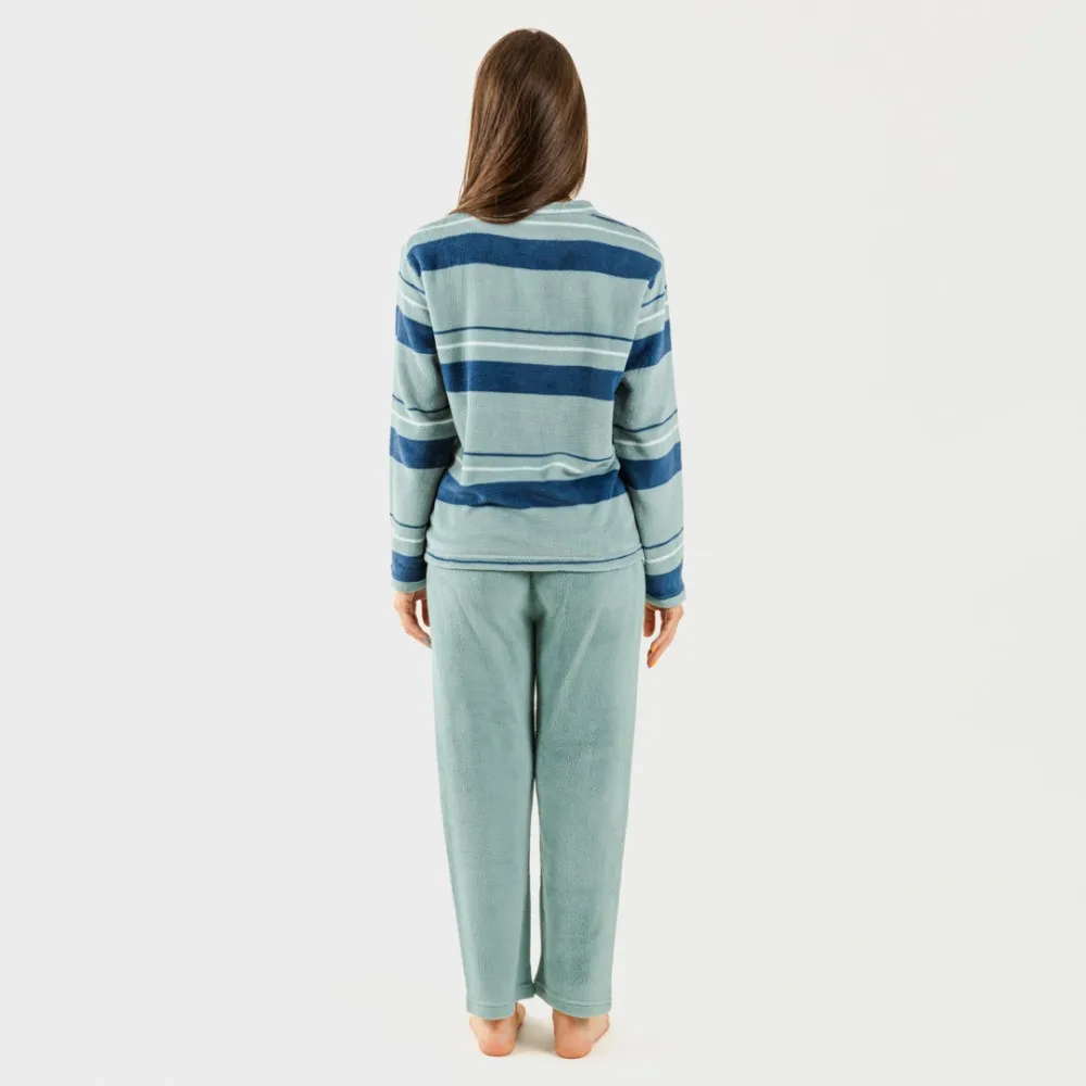 Pijama coral San Marino verde azulado