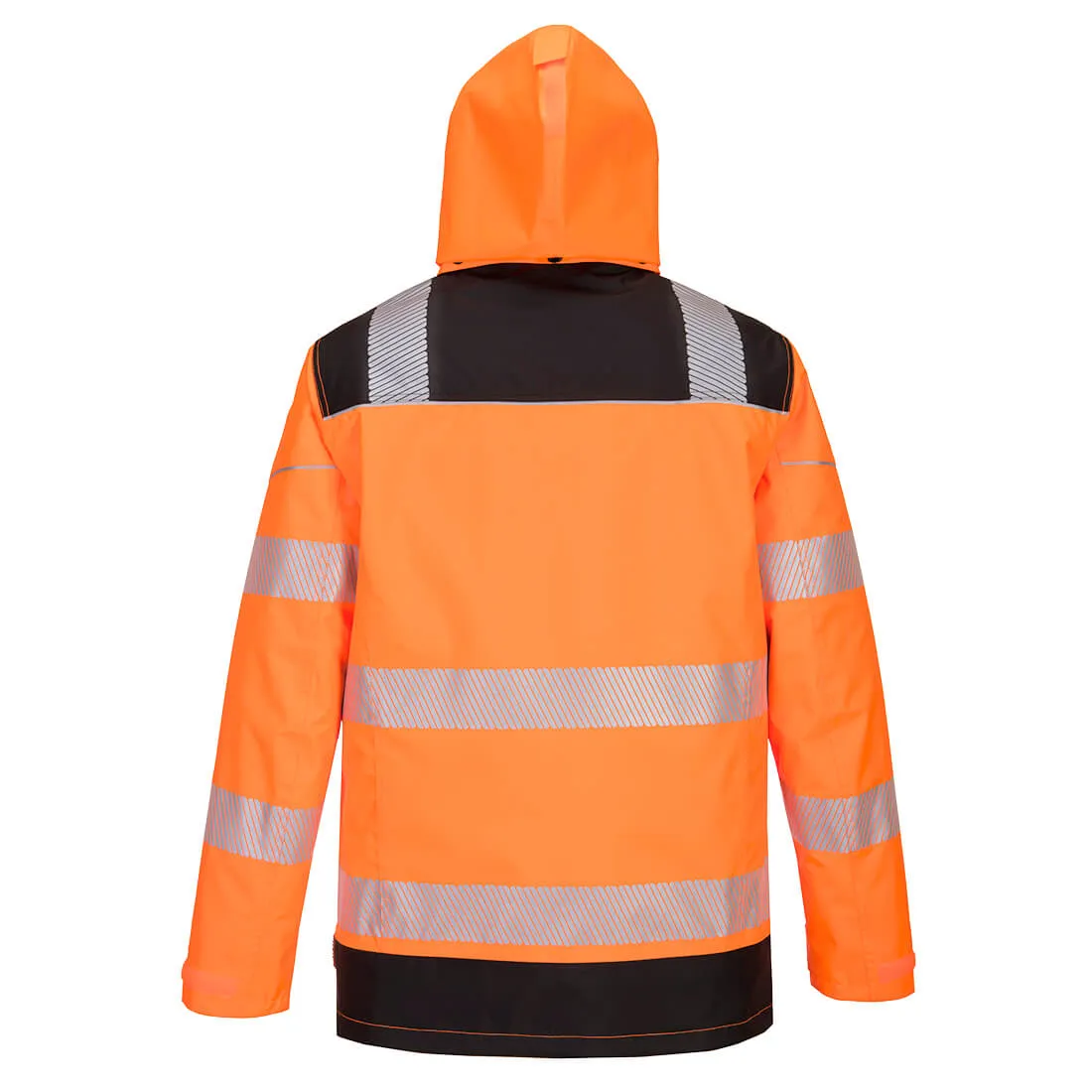 PW367 – Chaqueta 5 en 1 PW3 de alta visibilidad Naranja/Negro