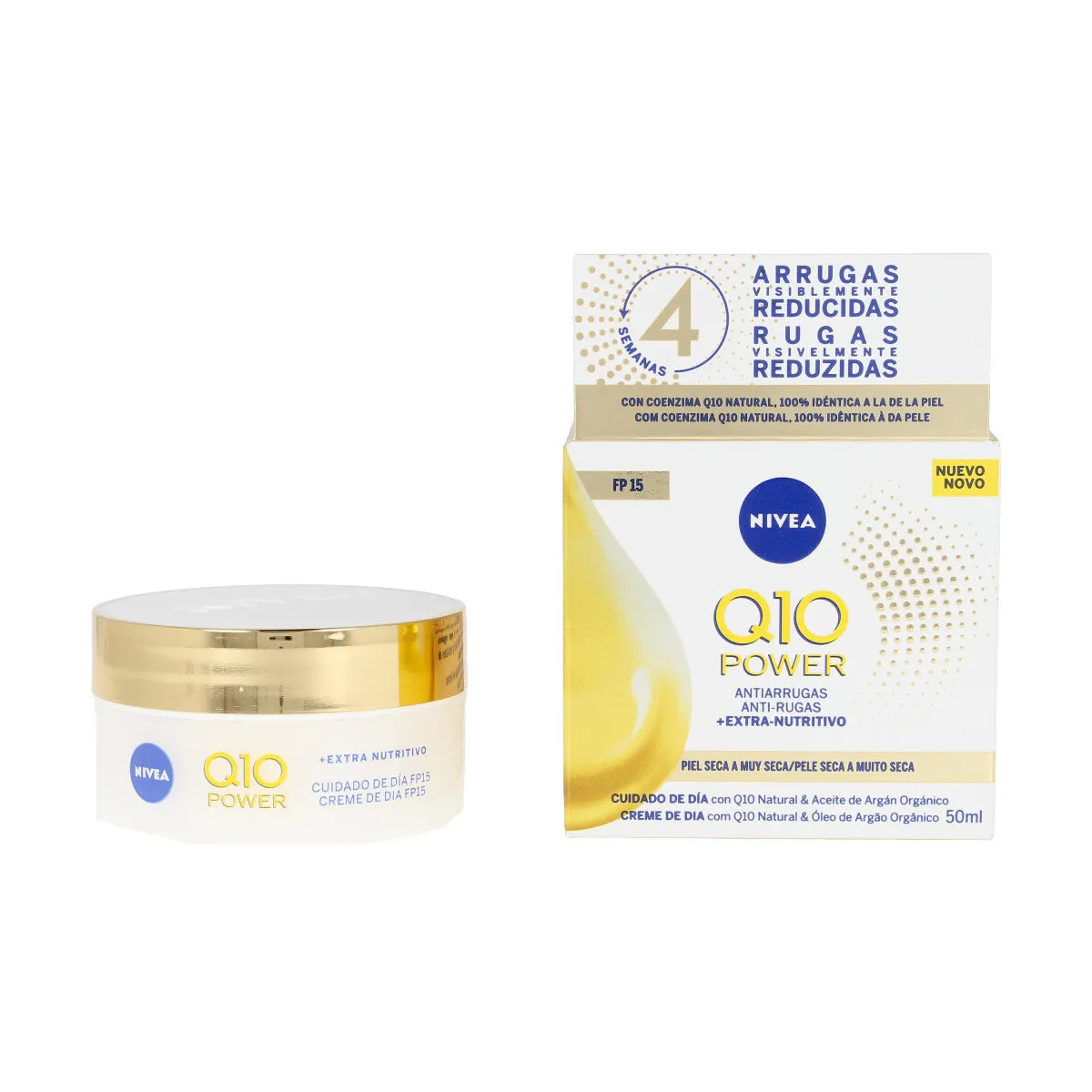 Q10+ POWER ANTIARRUGAS+EXTRA NUTRITIVO SPF15