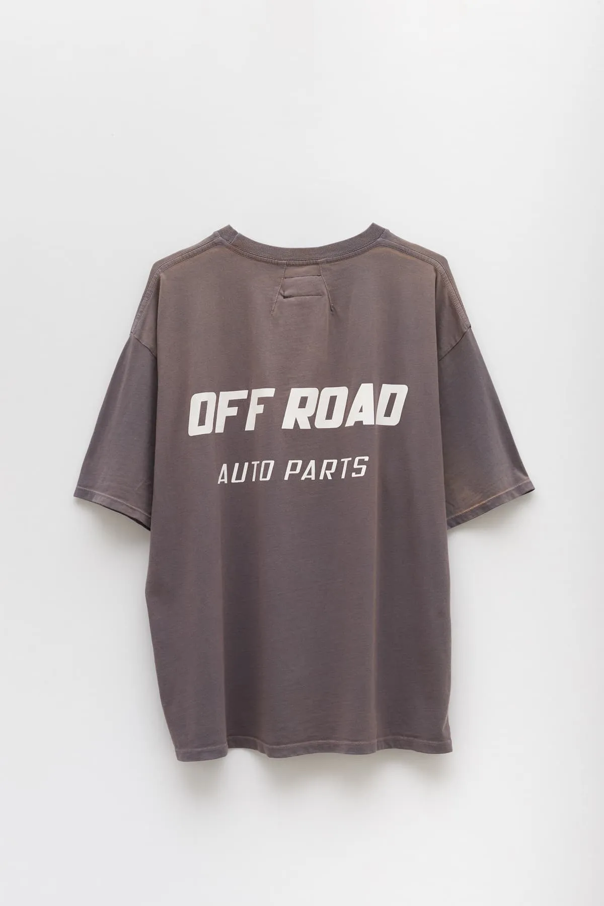RHUDE VINTAGE GREY OFF ROAD TSHIRT