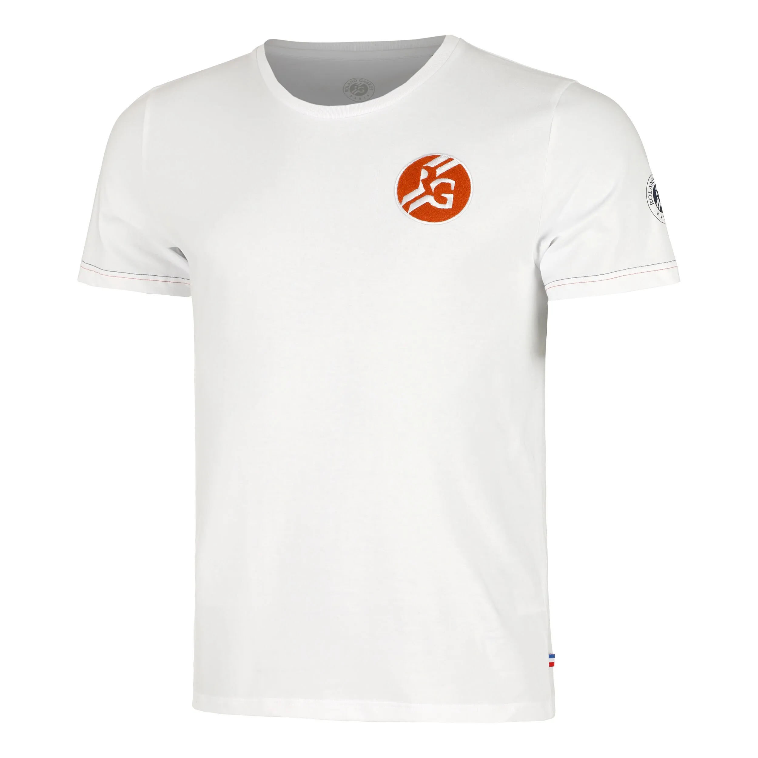 Roland Garros Stripe Camiseta De Manga Corta