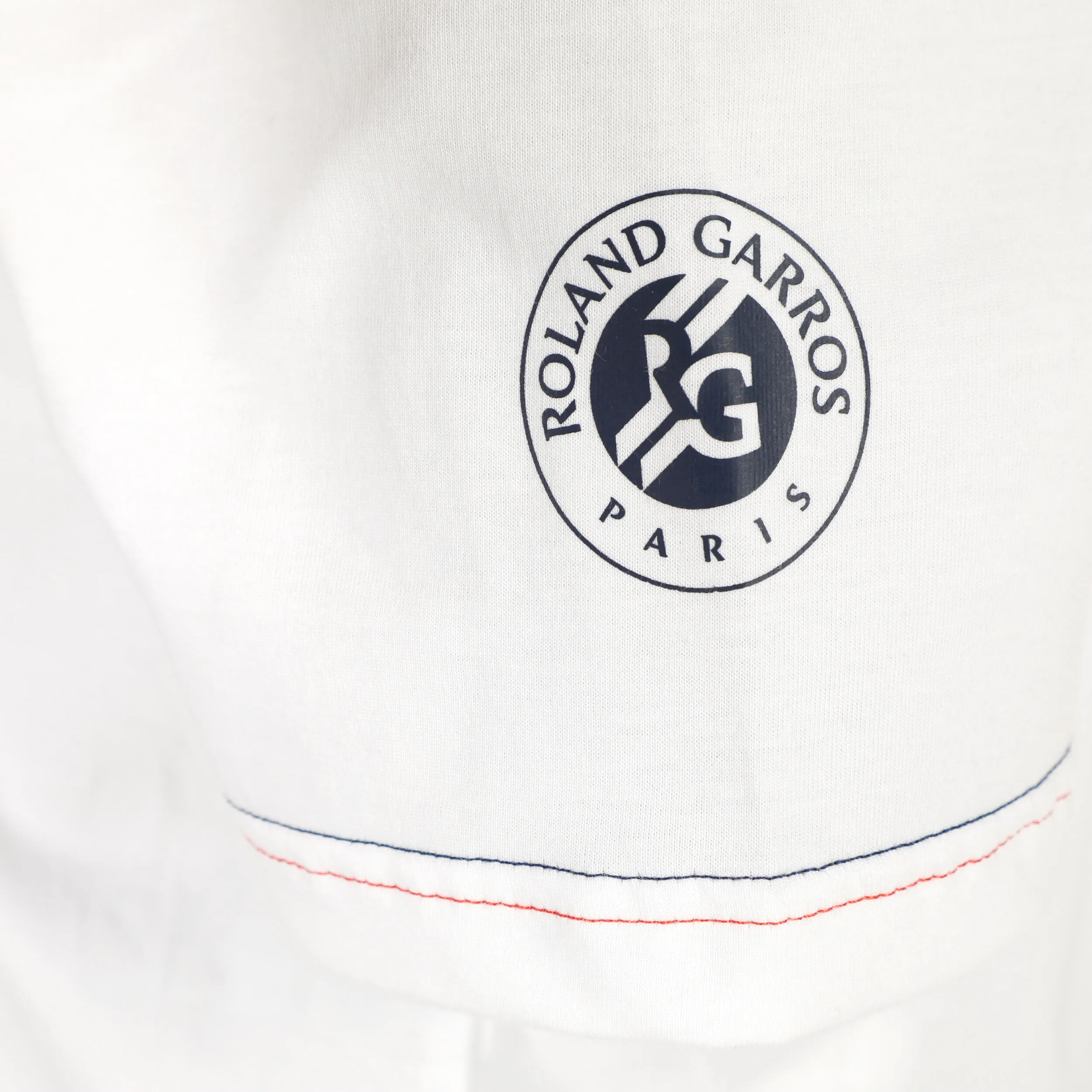 Roland Garros Stripe Camiseta De Manga Corta