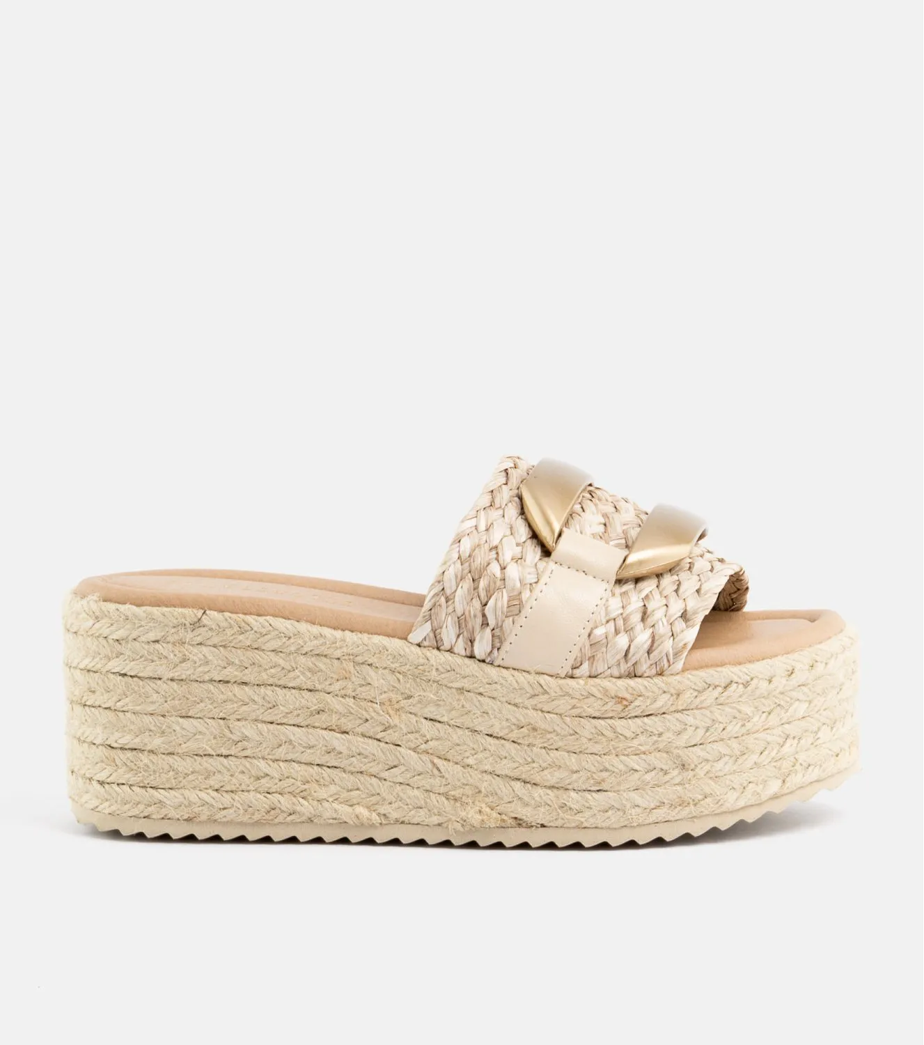 SANDALIA BOTTICELLI 10CCINZIA BEIGE