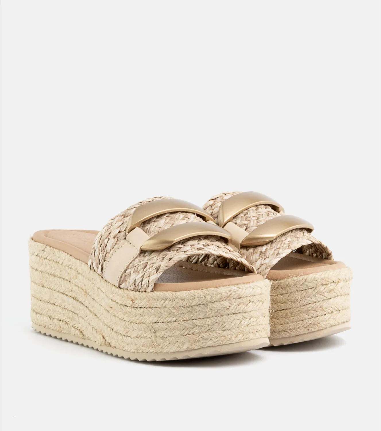 SANDALIA BOTTICELLI 10CCINZIA BEIGE