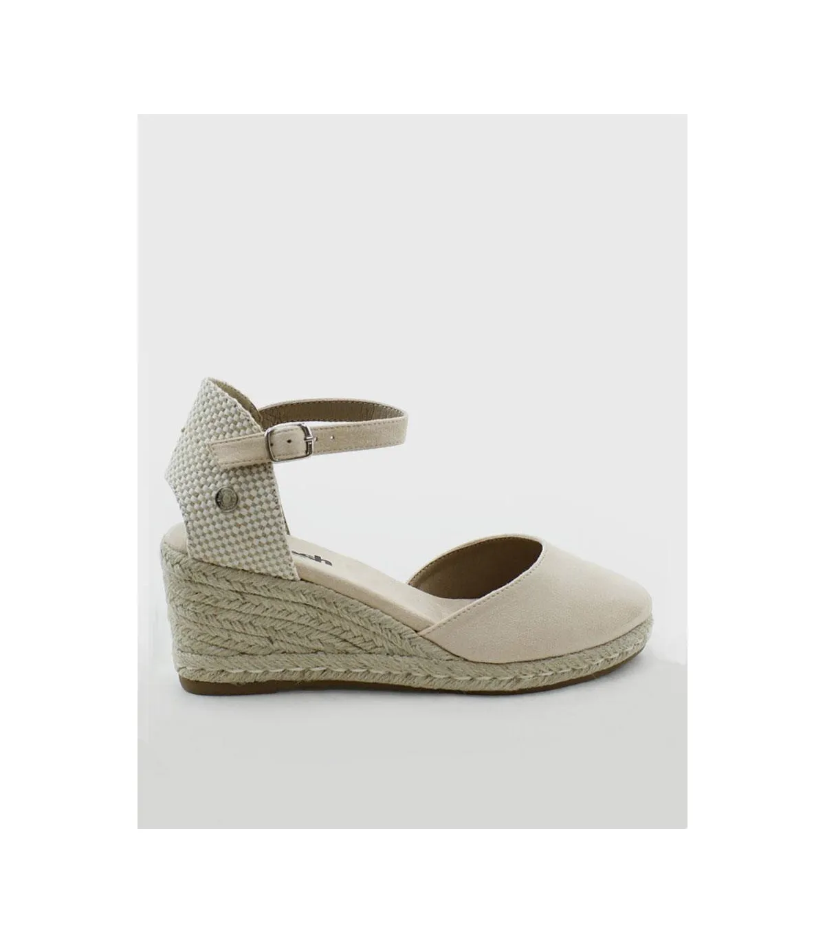 SANDALIA CUÑA REFRESH 170770 BEIGE