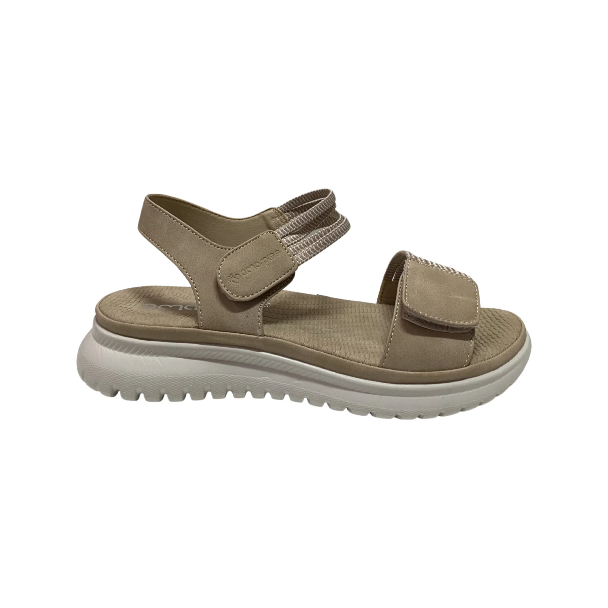 SANDALIA MUJER AMARPIES 23614 BEIGE