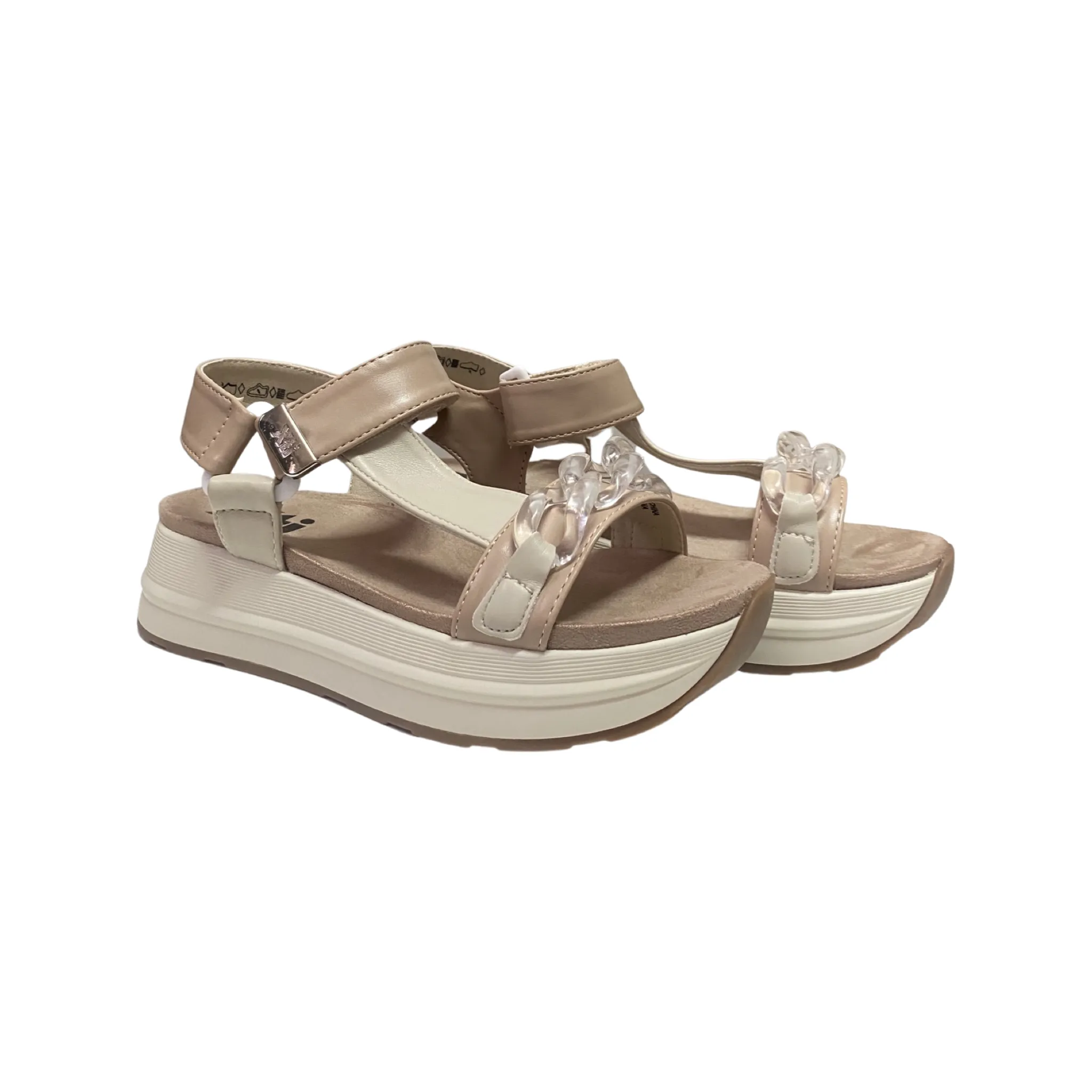 SANDALIA MUJER XTI 141413 BEIGE
