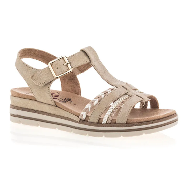 Sandalias / sandalias mujer beige