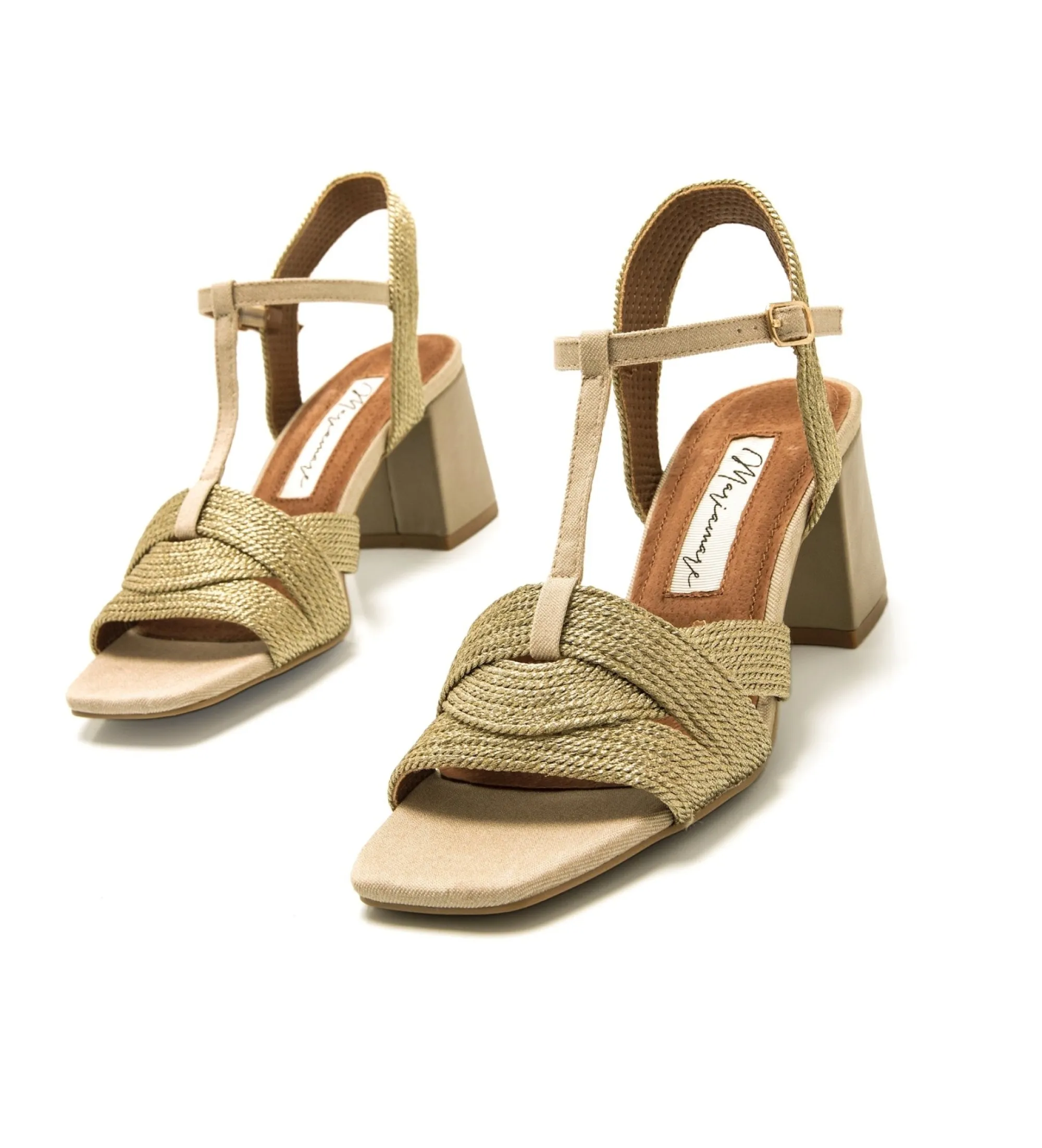 Sandalias 68455 beige