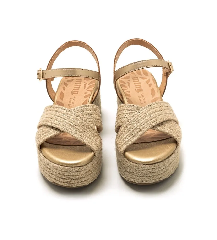Sandalias Amad beige