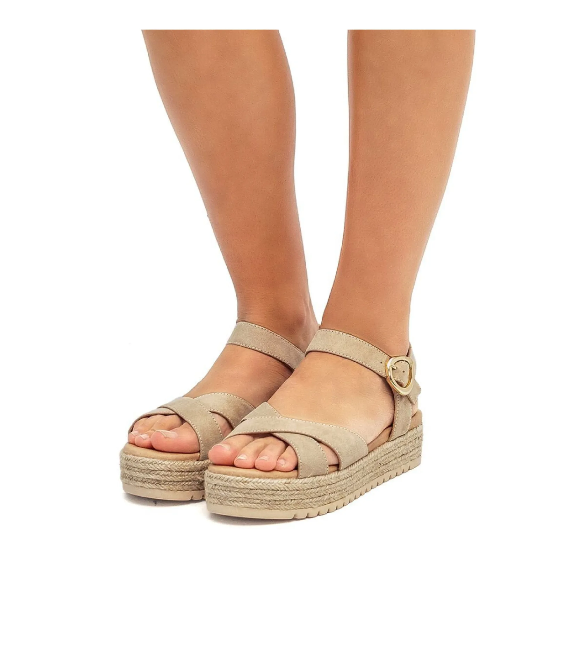 Sandalias Amelie beige