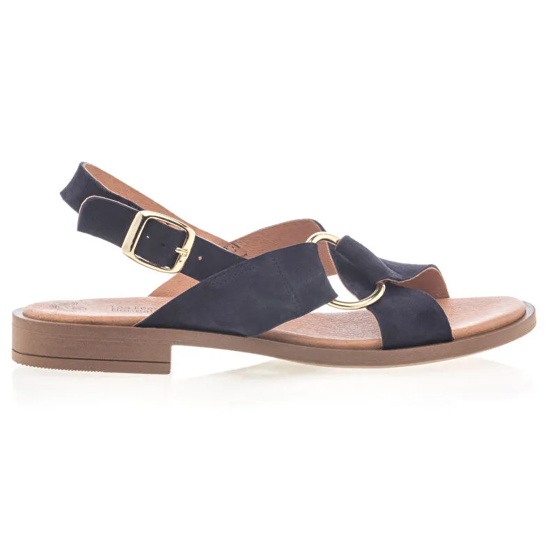 Sandalias/ descalzo mujer azul