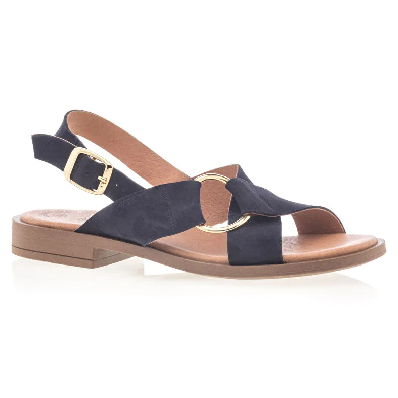 Sandalias/ descalzo mujer azul