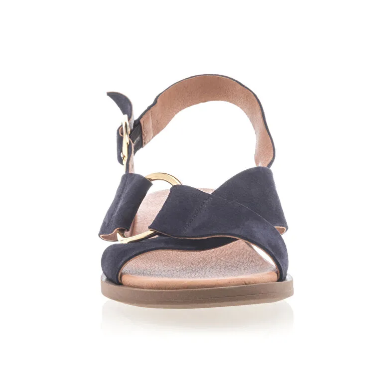 Sandalias/ descalzo mujer azul
